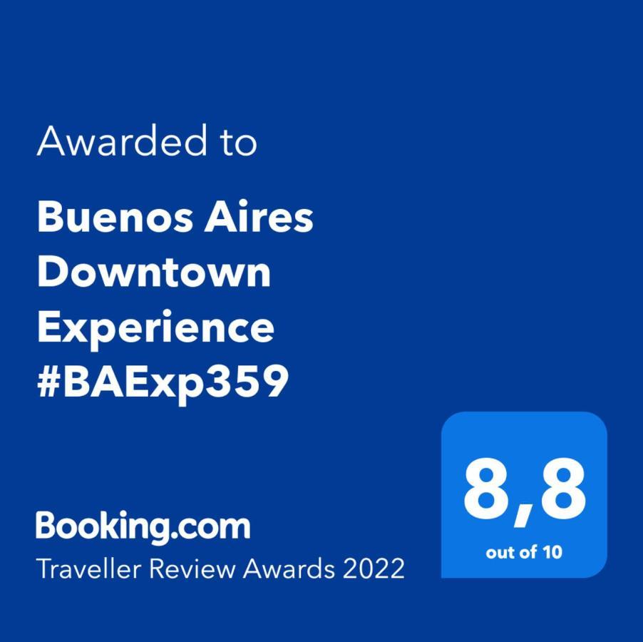 Buenos Aires Downtown Experiencie #Baexp09 Apartman Kültér fotó